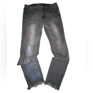 Madewell The Perfect Vintage Straight Jean in faded black size 25T